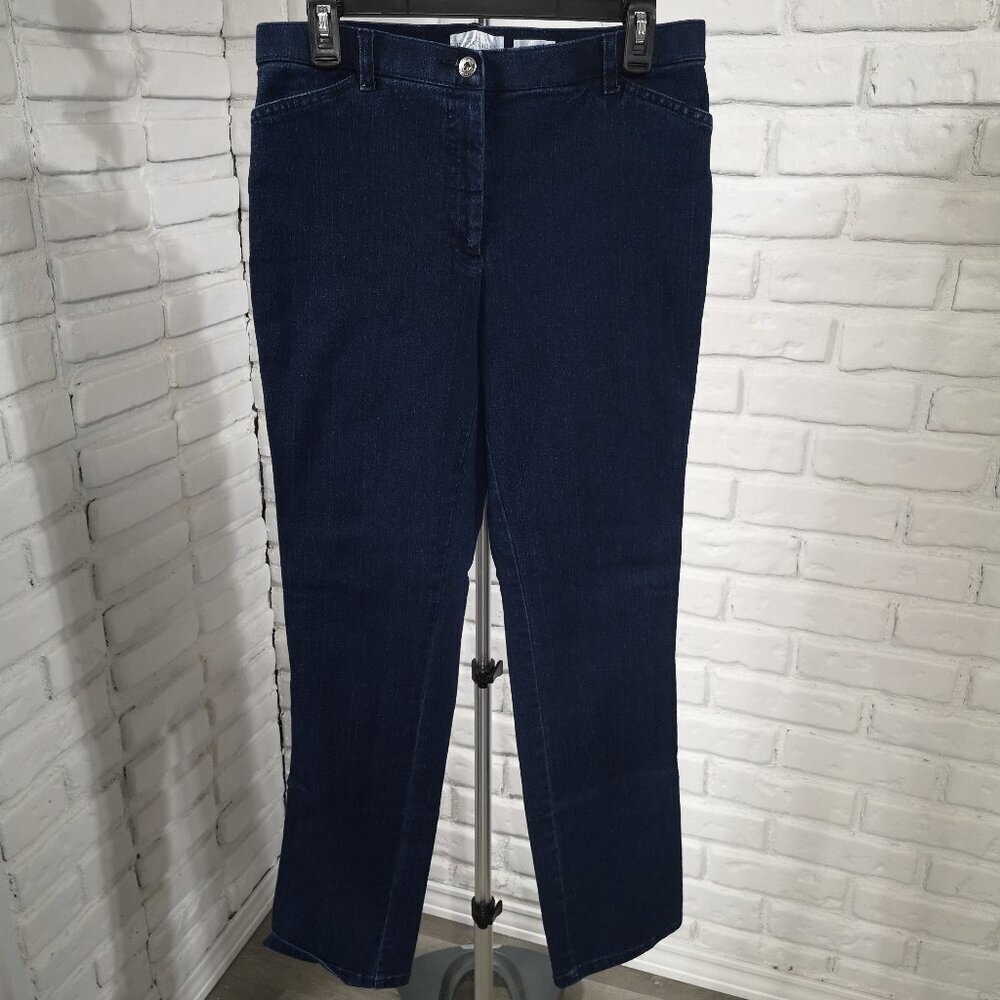 Northern Reflections Essential Slim Ladies Size 6 Reg. Dark Wash Blue Jeans